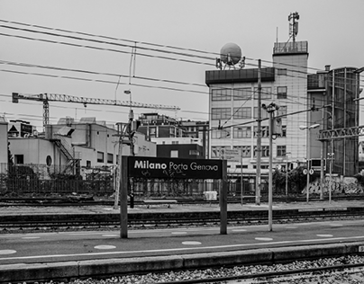 The Railway Yard of Porta Genova, Milan