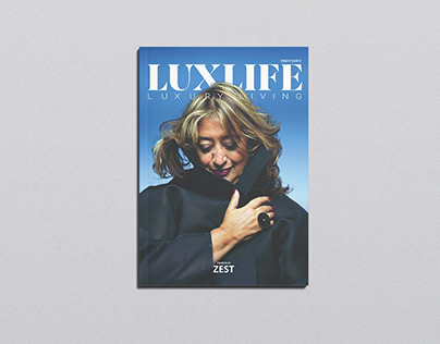 LUXLIFE Magazine - Design and copyrighting