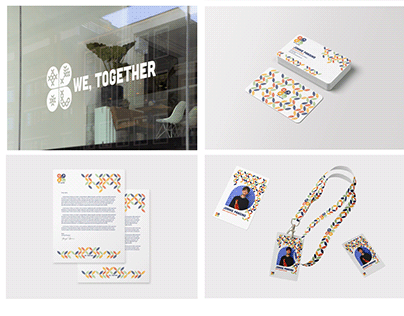 We, Together Logo + Branding Design