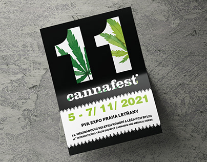 Návrh: Plakát na 11. ročník Cannafest