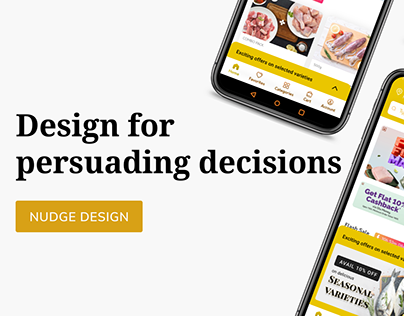 Nudge design for persuading decisions | UX