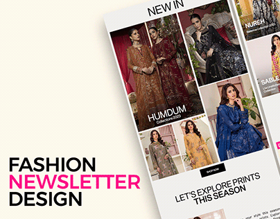 Fashion newsletter design _ ecommerce Design