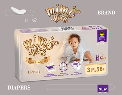 Diapers brand Mimi Nice