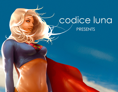 Poster "Codice Luna" 2013. Ilustración Abraao Lucas.