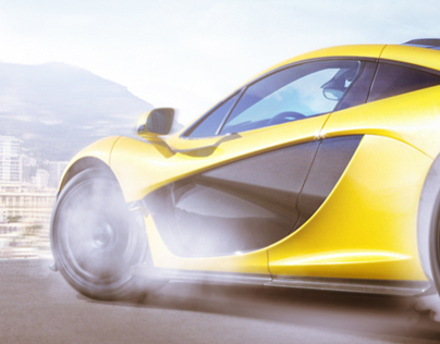 McLaren Speed Creative retouch Test