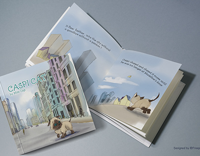 Caspi Cat - Children's book project
