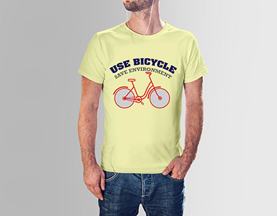 BICYCLE T-SHIRT DESIGN