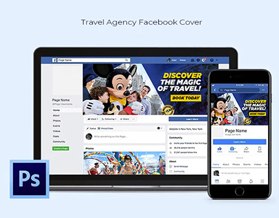 Travel Agency Facebook Cover Design