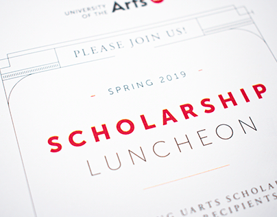 UArts Scholarship Luncheon Invitation