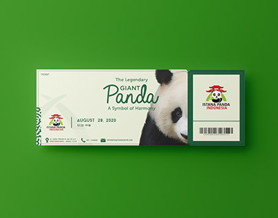Giant panda ticket-Taman Safari
