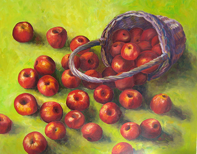 "Basket of apples",