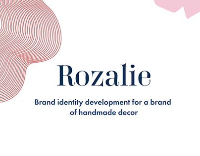 Rozalie - brand identity