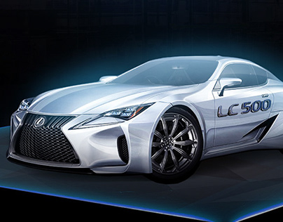 Lexus /Immersive Car Projection Mapping/
