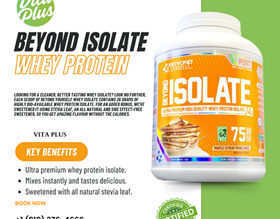 Best Beyond Isolate Whey Protein In Canada