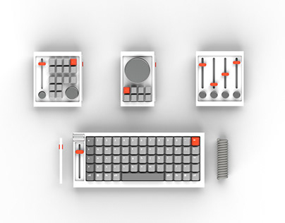 Project thumbnail - Modular Keyboard