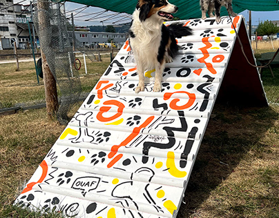 Deco graffiti Dog x Eazy One