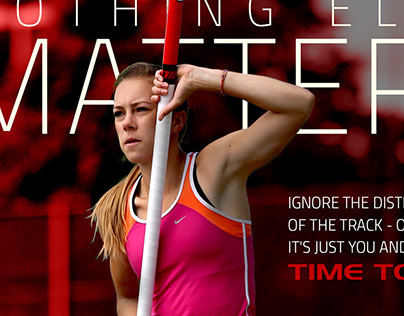 Vaulter Magazine Ads for Gill Athletics