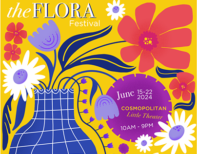theFlora Festival Poster