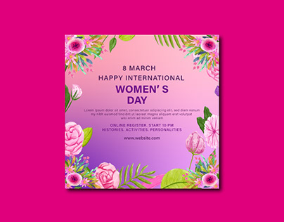 Woman's Day Post Design