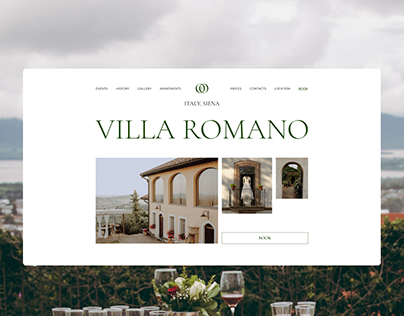 Landing Page | Villa Romano