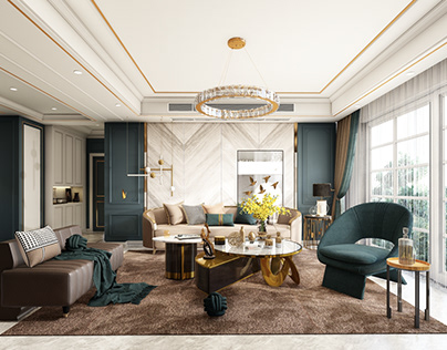 neo classic Livingroom