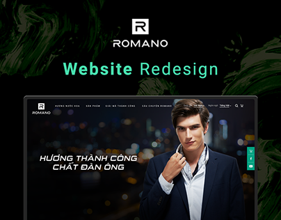 Romano | Desktop and Mobile Website