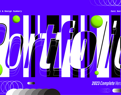 Project thumbnail - 2023 Art & Design Summary - Zani Santosa