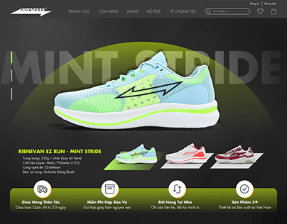 Nike Website Design UI/UX