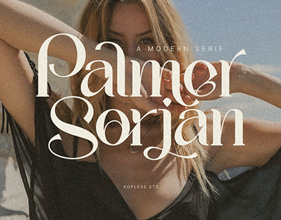 Palmer Sorjan – a Modern Serif Font