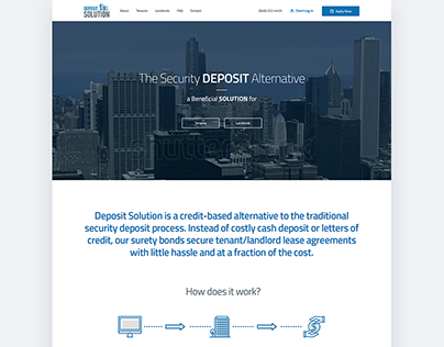 Web Design - Deposit Solution