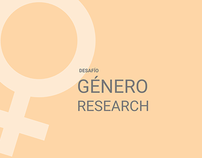 Desafío de Género · Research