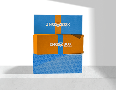 IND BOX Delivery- For Sale (Logo, Name, Pattern)