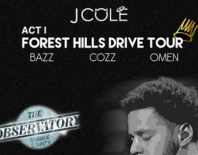 Forest Hills Drive Tour Poster