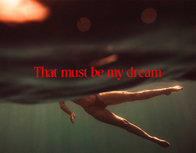 That must be my dream