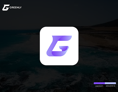 Greenly-G-Letter-Gradian-Logo-Design Concept