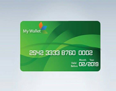MyWallet E-Cards, For shoppings as a credit card
