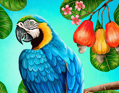 Tropical Mood - digital painting