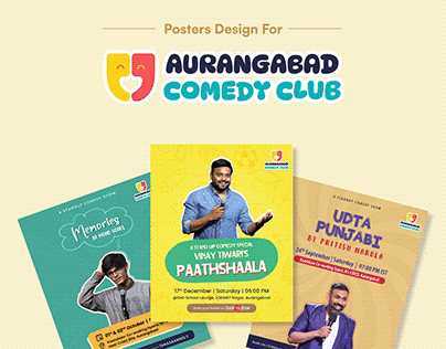 Poster Design | Aurangabad Comedy Club
