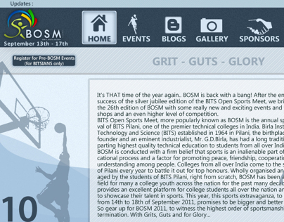 BOSM 2012 Website