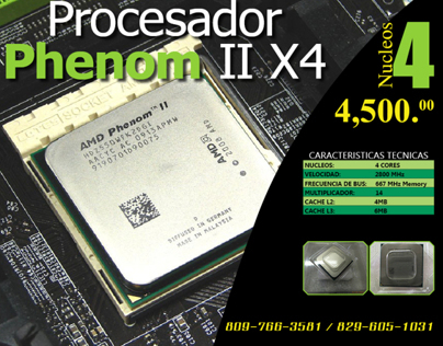 Poster for AMD phenom II X4 Venta