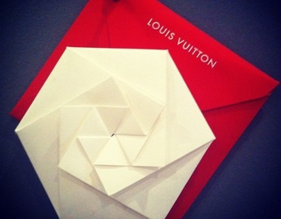 Louis Vuitton Yayoi Kusama Invitation