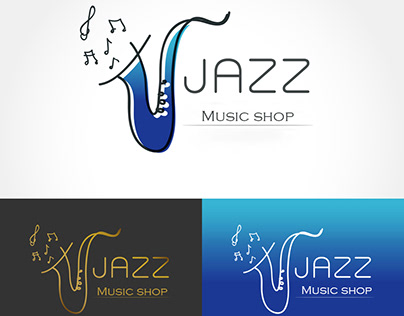 Logo music shop