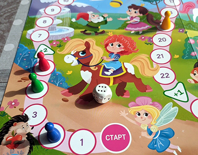 Little Princesses - board game for children