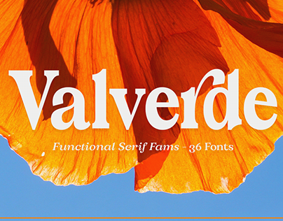 Valverde Serif Free Font