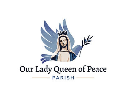 Our Lady Queen of Peace Parish Logo Concept