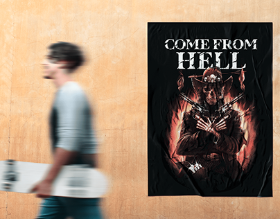 COME FROM HELL T-SHIRT