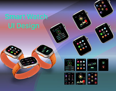 Apple smart watch UI design