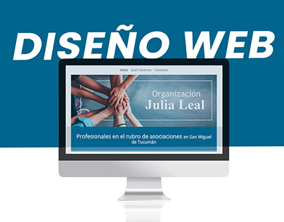 Diseño web- Organización Julia Lea