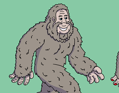 Bigfoot Family Sticker