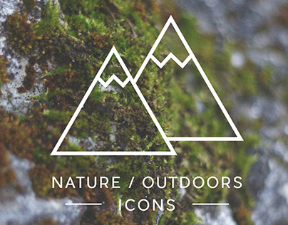 Icon set - nature / outdoors